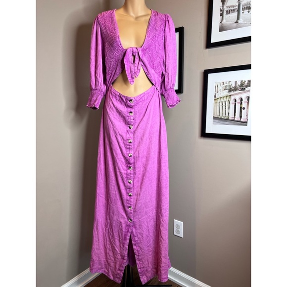 Free People String Of Hearts Maxi Dress - Picture 5 of 7